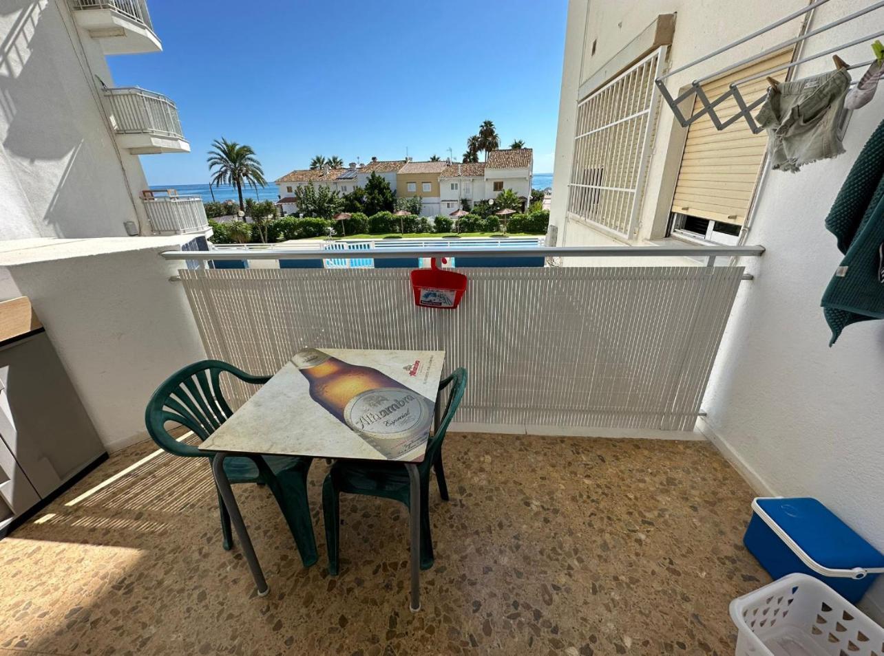 Apartamento En Complejo Residencial Con Piscina Y Garaje Frente Al Mar 瓦伦西亚 外观 照片